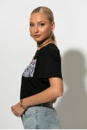 Μπλούζα με τσέπη zebra μαύρο Μπλούζα με τσέπη zebra μαύρο