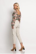 Mom jean loose fit μπεζ Mom jean loose fit μπεζ