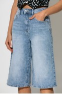 Jean push up βερμούδα μπλε Jean push up βερμούδα μπλε