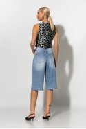 Jean push up βερμούδα μπλε Jean push up βερμούδα μπλε