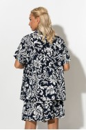 Σετ floral πουκαμίσα και βερμούδα μπλε Σετ floral πουκαμίσα και βερμούδα μπλε