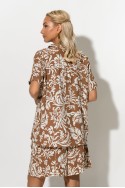 Σετ floral πουκαμίσα και βερμούδα ταμπά Σετ floral πουκαμίσα και βερμούδα ταμπά
