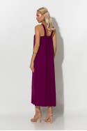 Μίντι φόρεμα knot halter neck μωβ Μίντι φόρεμα knot halter neck μωβ