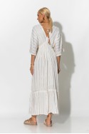 Φόρεμα boho με μανίκια νυχτερίδα πορτοκαλί Φόρεμα boho με μανίκια νυχτερίδα πορτοκαλί