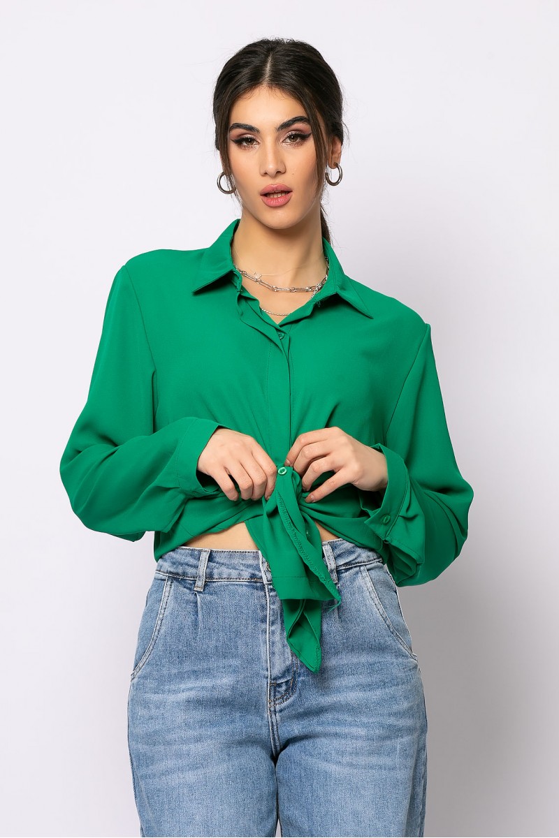 Basic πουκάμισο πράσινο