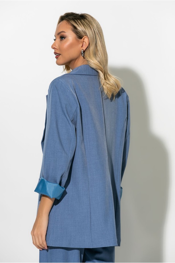 Blazer με φόδρα γκρισιέλ Blazer με φόδρα γκρισιέλ