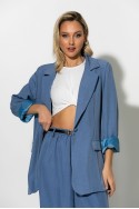 Blazer με φόδρα γκρισιέλ Blazer με φόδρα γκρισιέλ