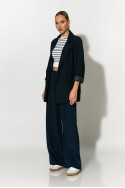 Blazer με φόδρα blue navy Blazer με φόδρα blue navy