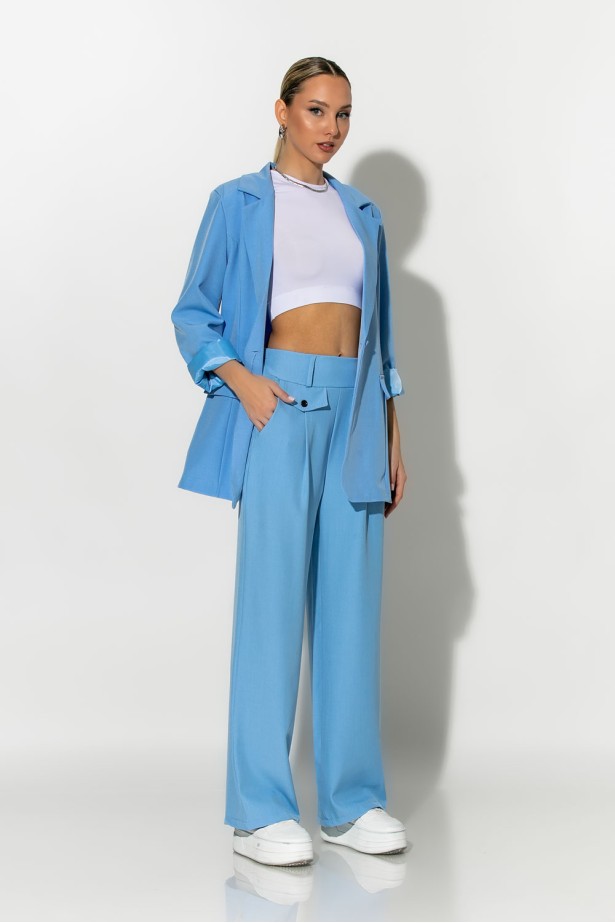 Blazer με φόδρα σιέλ Blazer με φόδρα σιέλ