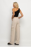 Cargo παντελόνι loose fit μπεζ Cargo παντελόνι loose fit μπεζ