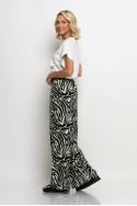 Παντελόνα με λάστιχο στην μέση zebra print Παντελόνα με λάστιχο στην μέση zebra print