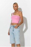 Jean loose fit βερμούδα μπλε ανοιχτό Jean loose fit βερμούδα μπλε ανοιχτό