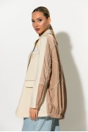 Blazer με contrast back μπεζ Blazer με contrast back μπεζ