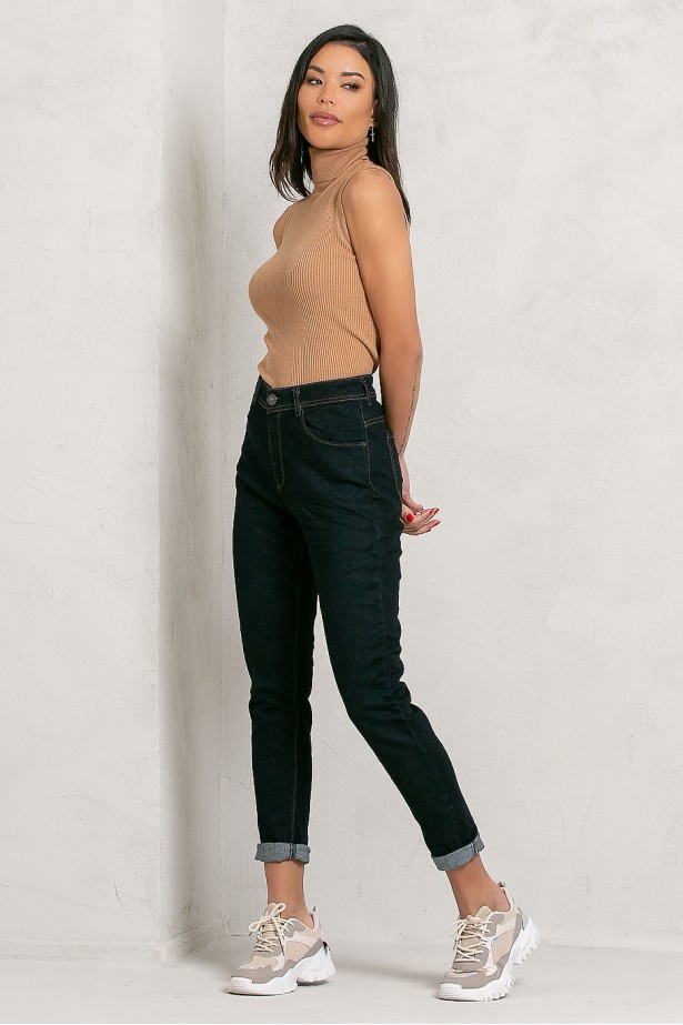 Jean basic μπλε σκούρο Jean basic μπλε σκούρο