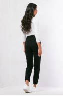 Jean mom fit μαύρο Jean mom fit μαύρο