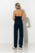 Jean straight fit low rise μπλε ντένιμ Jean straight fit low rise μπλε ντένιμ