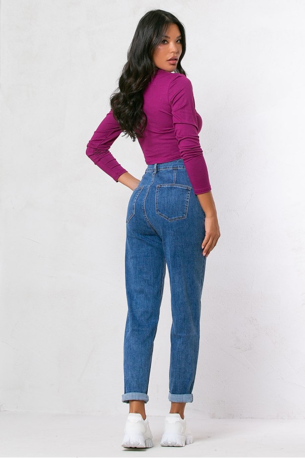Jean slouchy μπλε Jean slouchy μπλε