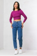 Jean slouchy μπλε Jean slouchy μπλε