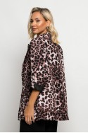 Blazer leopard print καφέ Blazer leopard print καφέ