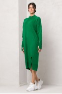 Πλεκτό oversized φόρεμα πράσινο Πλεκτό oversized φόρεμα πράσινο