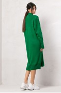 Πλεκτό oversized φόρεμα πράσινο Πλεκτό oversized φόρεμα πράσινο