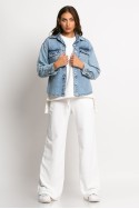 Jean jacket μπλε ανοιχτό Jean jacket μπλε ανοιχτό