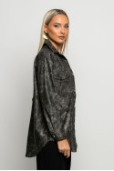 Leather jacket γκρι Leather jacket γκρι