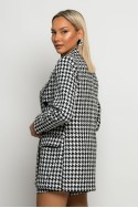 Blazer πιε ντε πουλ μαύρο Blazer πιε ντε πουλ μαύρο