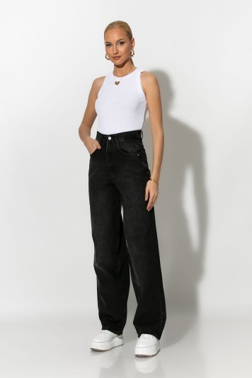 Jean relaxed fit μπλε