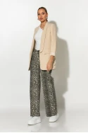 Jean wide leg λεοπάρ μπεζ Jean wide leg λεοπάρ μπεζ