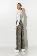 Jean wide leg λεοπάρ μπεζ Jean wide leg λεοπάρ μπεζ