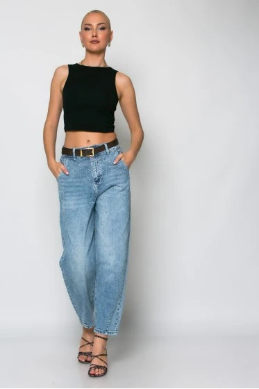 Crop top λευκό