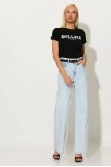 T-shirt με στρας bellina μαύρο