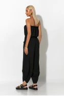 Baggy στράπλες ολόσωμη φόρμα μαύρο Baggy στράπλες ολόσωμη φόρμα μαύρο