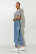 Baggy jean mom fit μπλε Baggy jean mom fit μπλε