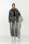 Baggy jean mom fit ανθρακί Baggy jean mom fit ανθρακί