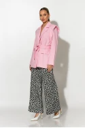 Wide leg jean leopard print μαύρο Wide leg jean leopard print μαύρο