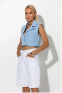 Jean loose βερμούδα λευκό Jean loose βερμούδα λευκό