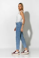 Jean loose fit μπλε