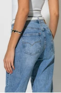 Jean loose fit μπλε