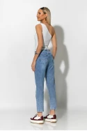Jean loose fit μπλε