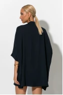 Σετ κιμονό με σορτς και λάστιχο στην μέση blue navy 