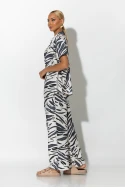 Σετ πουκάμισο και παντελόνι zebra μπλε