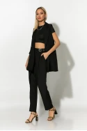 Αμάνικο blazer μαύρο Αμάνικο blazer μαύρο