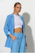 Blazer με φόδρα σιέλ Blazer με φόδρα σιέλ