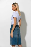 Basic crop top λευκό 