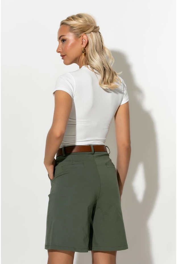 Crop top με φιογκάκια απο πέρλες λευκό