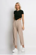 Crop top με σχέδιο μύτες μπροστά και πίσω μαύρο