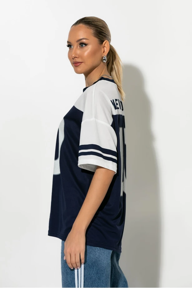 Sporty t-shirt 10 μπλε Sporty t-shirt 10 μπλε