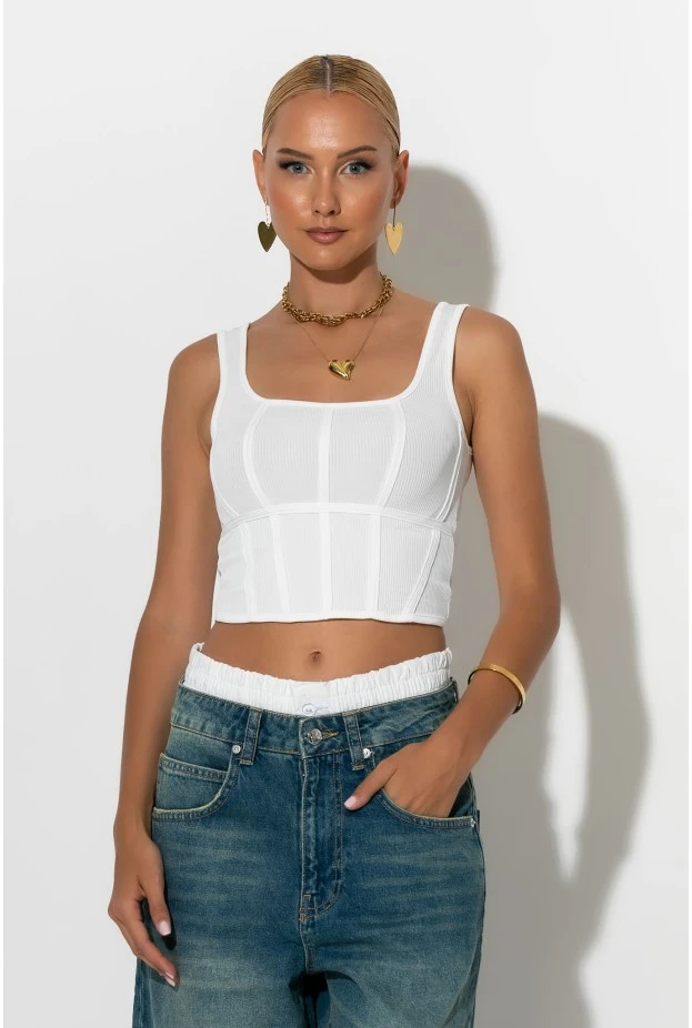Jean boxer loose fit βερμούδα μπλε σκούρο